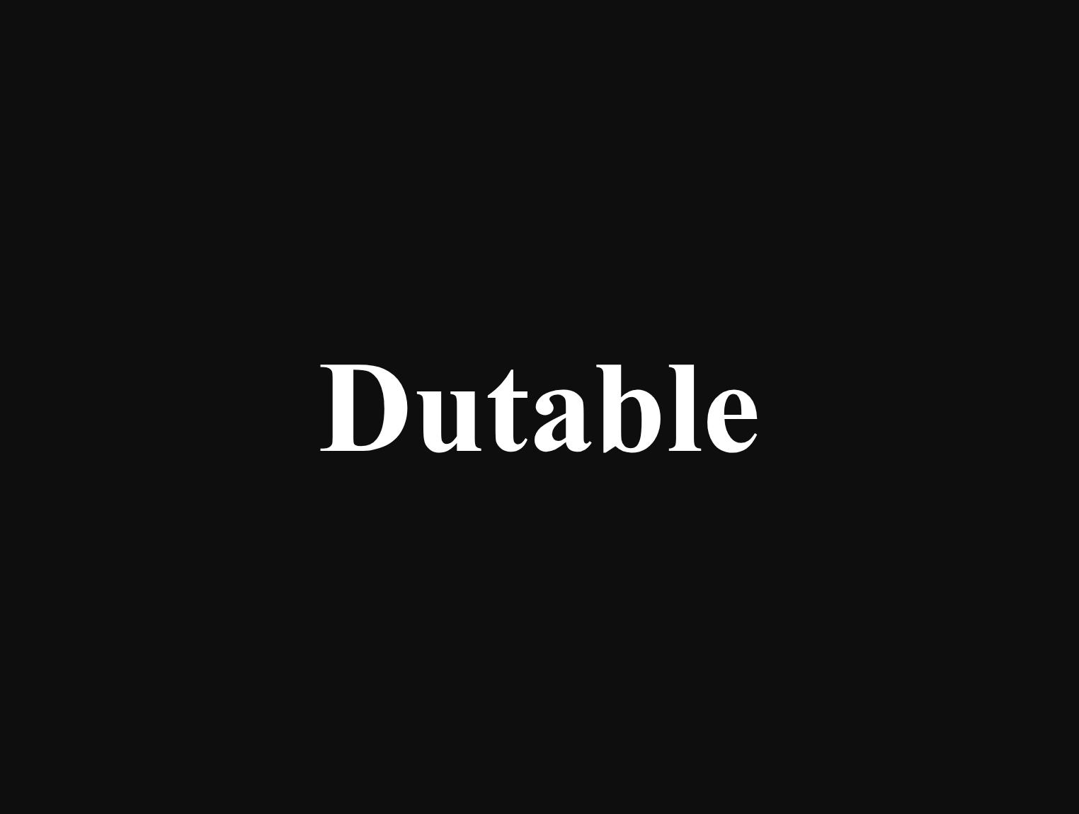 Dutable