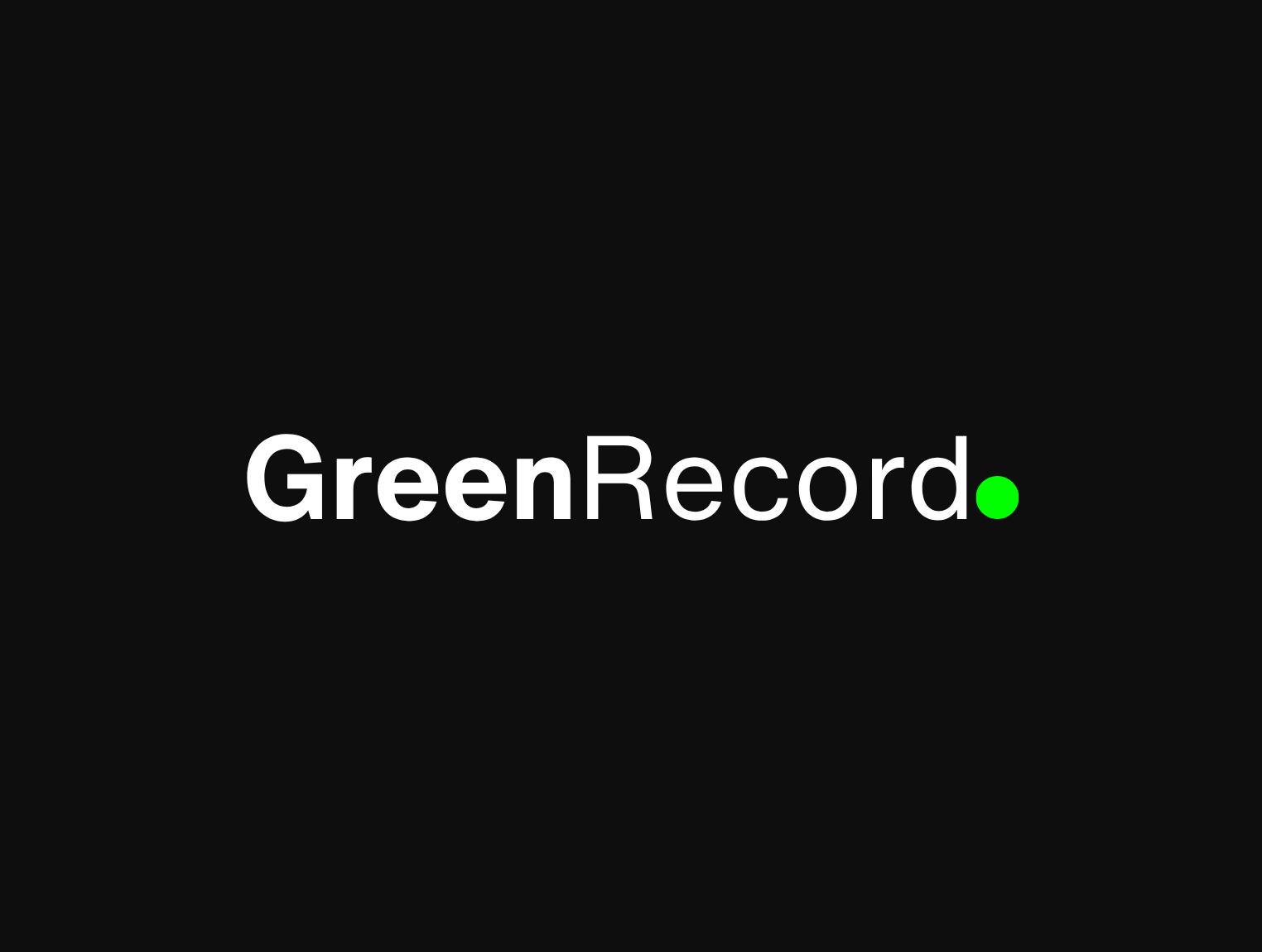 GreenRecord